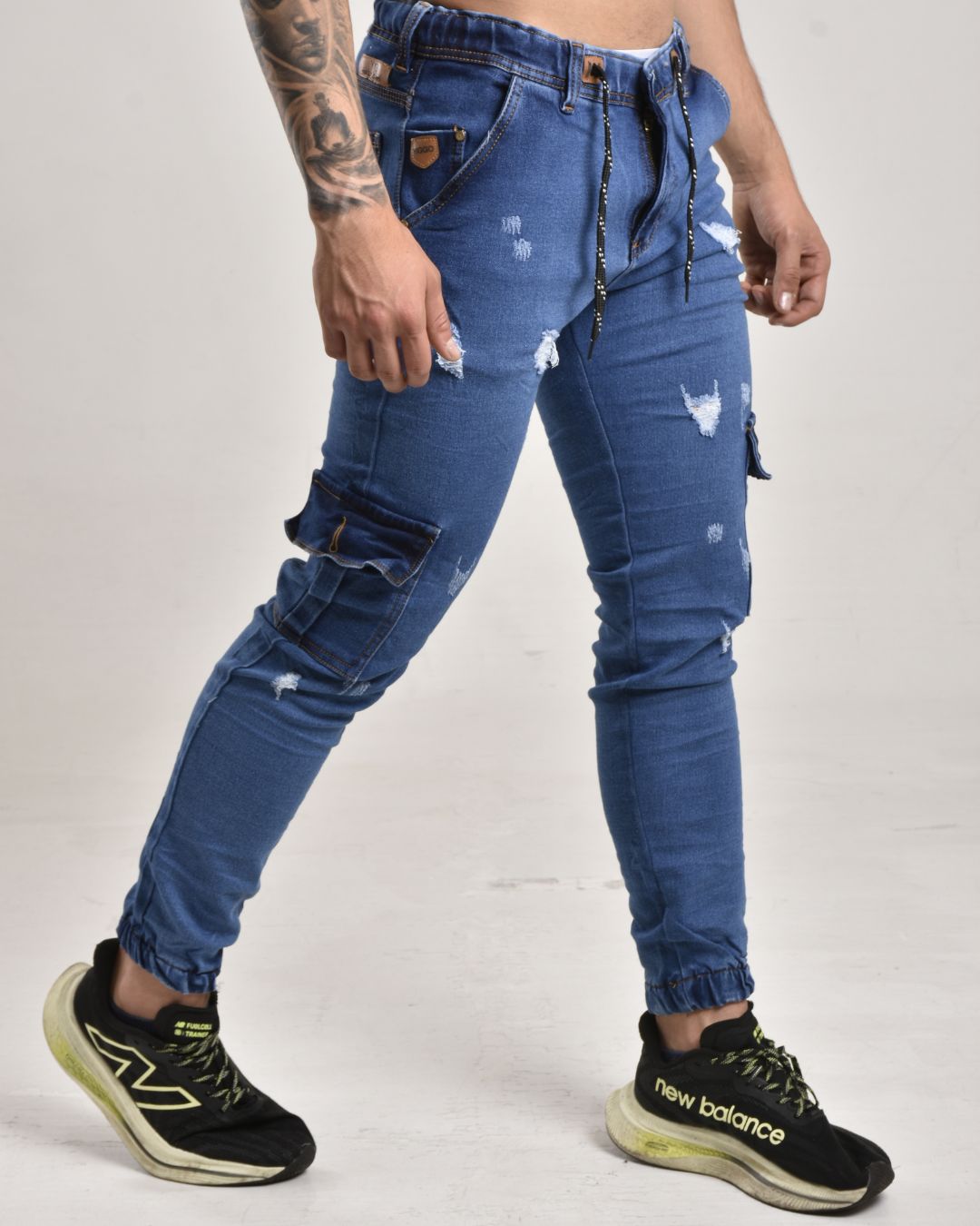 Jean Camuflado Tono Azul Claro