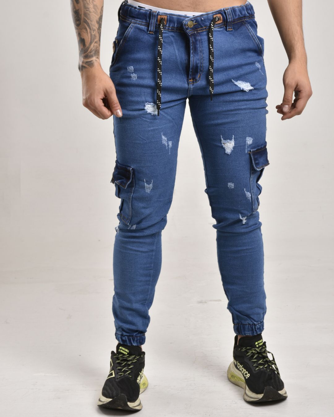 Jean Camuflado Tono Azul Claro