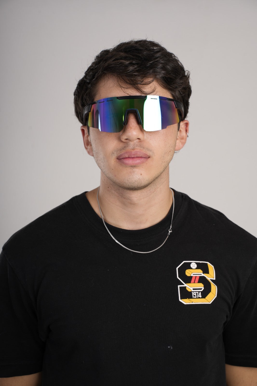Gafas deportivas espejo tres colores unisex