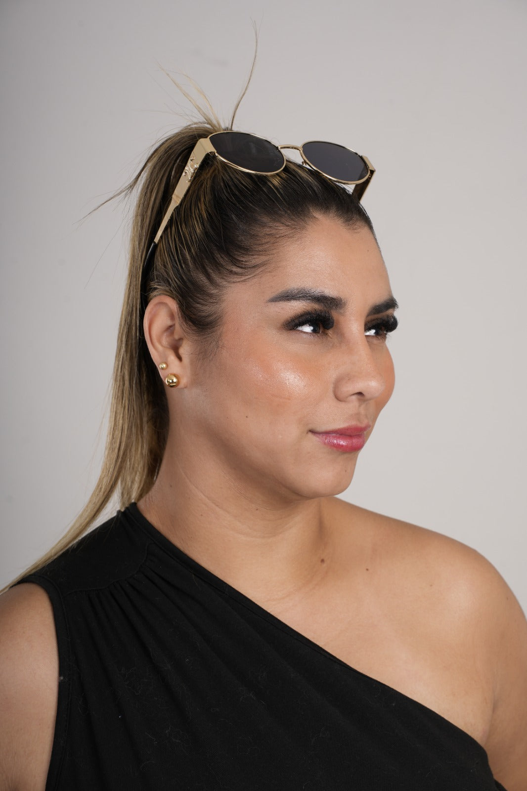 Gafas de sol nesty oro x negra