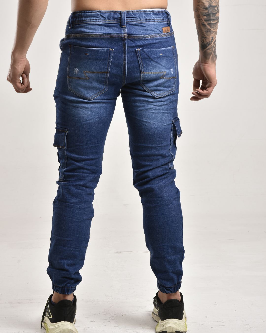 Jean Camuflado Tono Azul Medio
