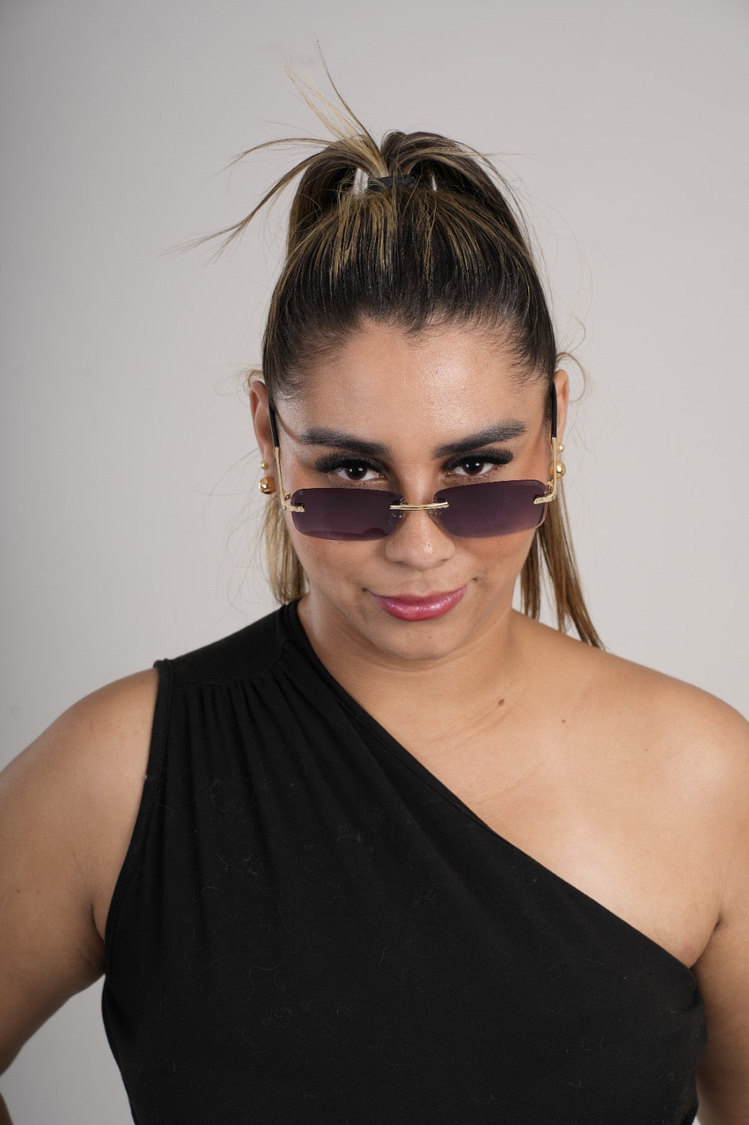 Lentes elegant italian violeta unisex