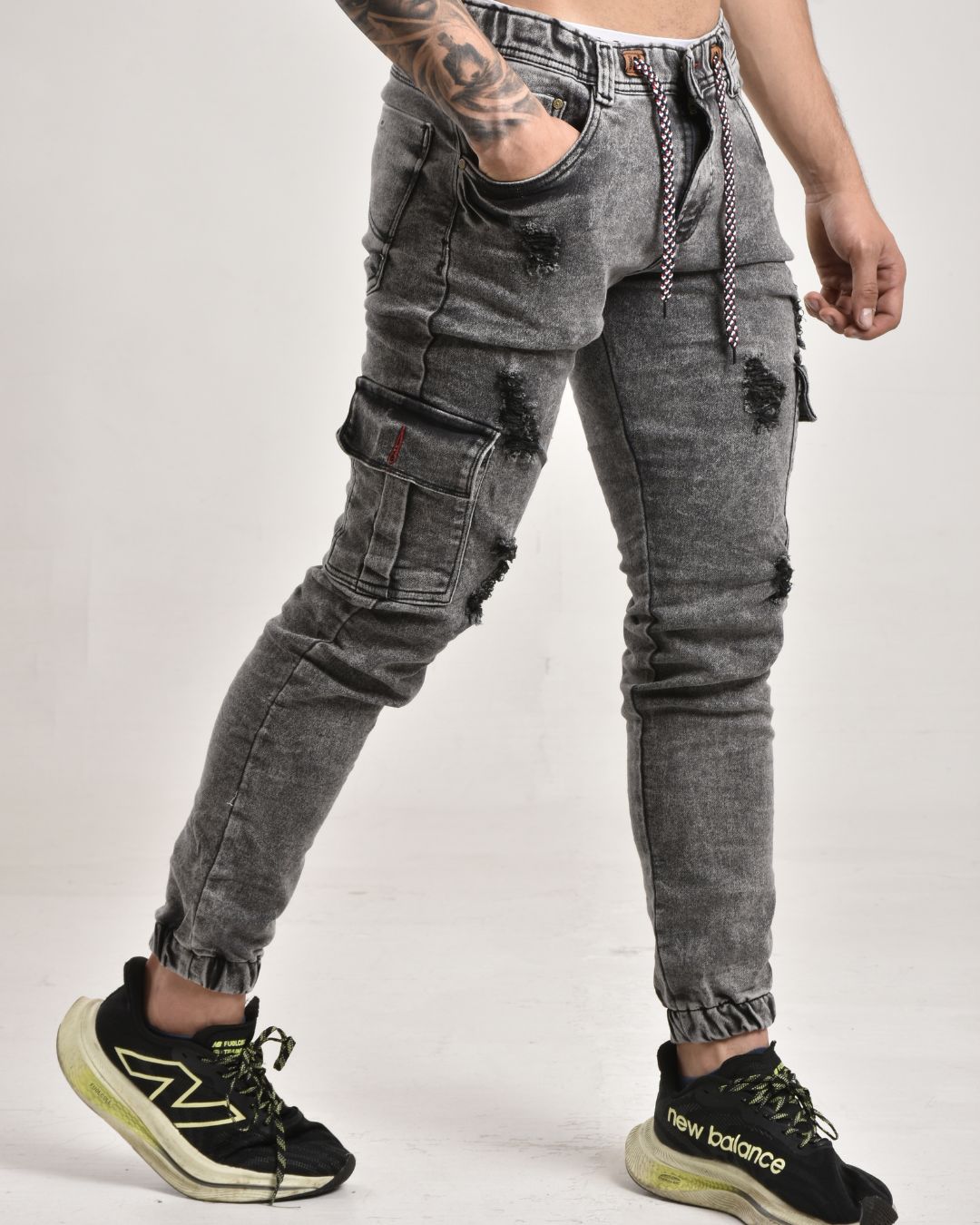 Jean Camuflado Tono Gris
