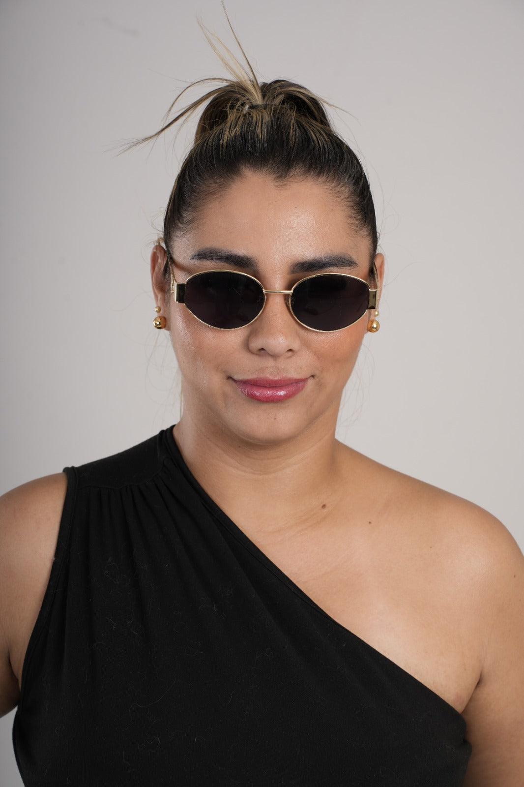 Gafas de sol nesty oro x negra
