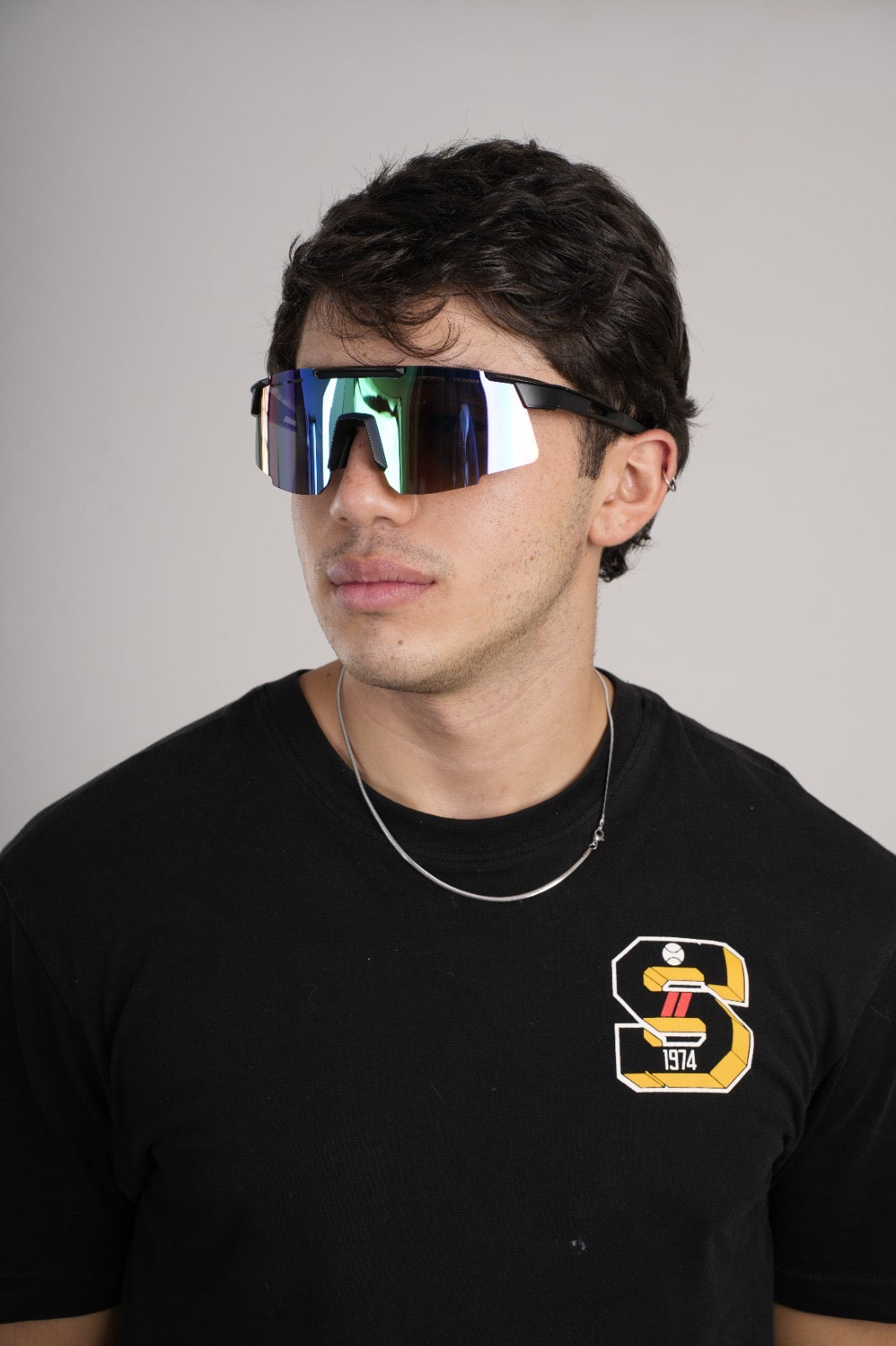 Gafas deportivas espejo tres colores unisex