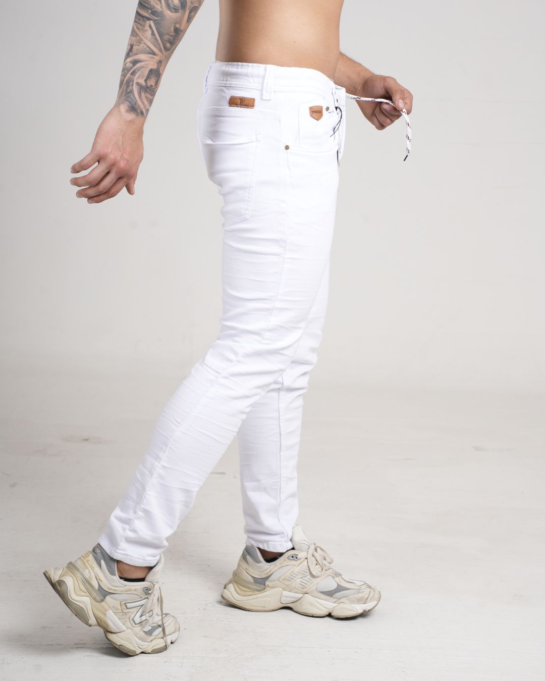 Jogger blanco