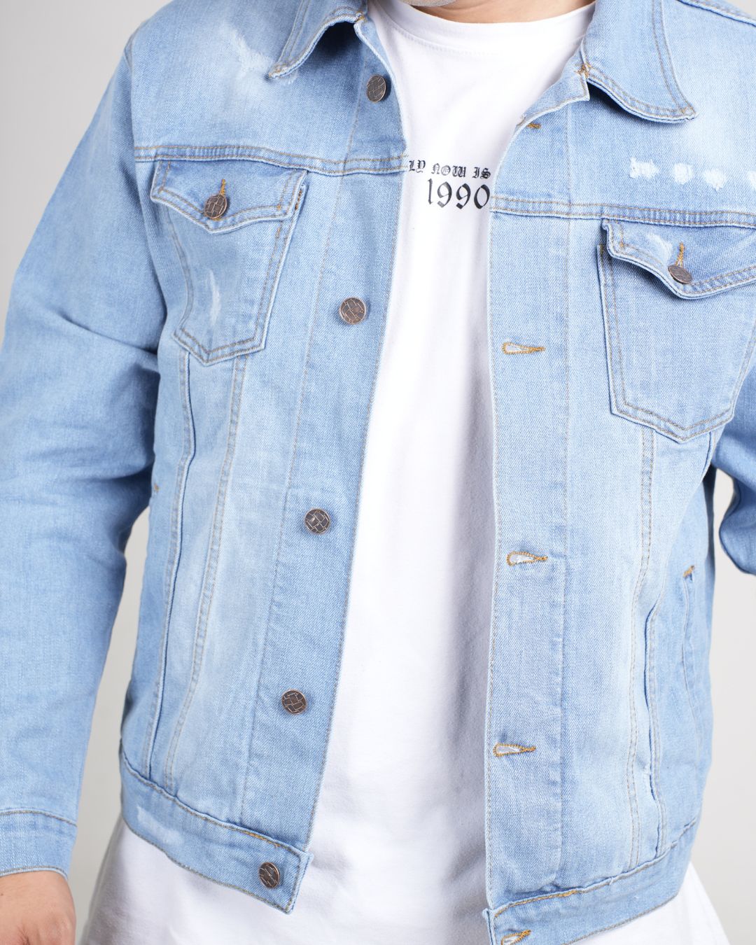 Chaqueta en Jean hielo