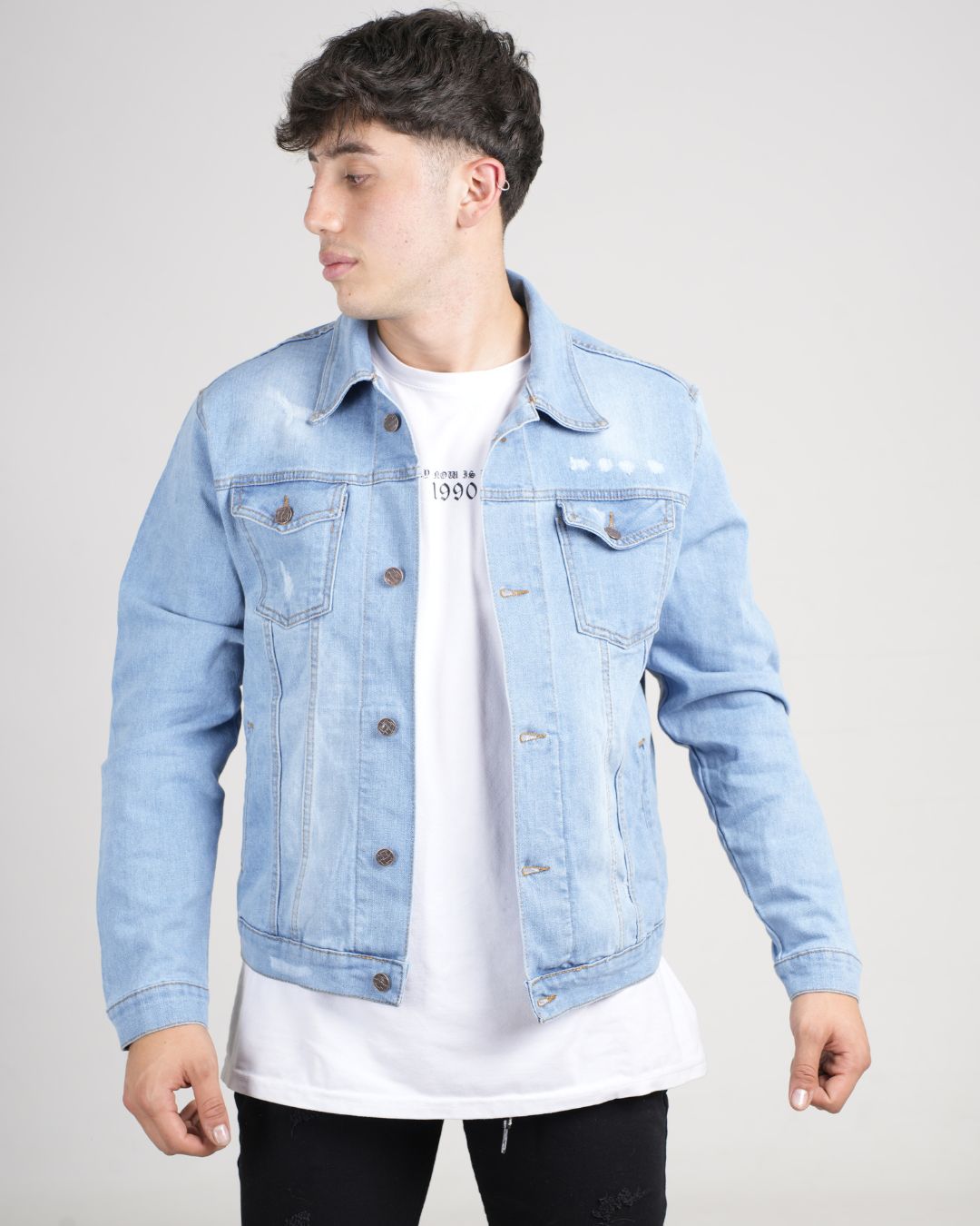 Chaqueta en Jean hielo