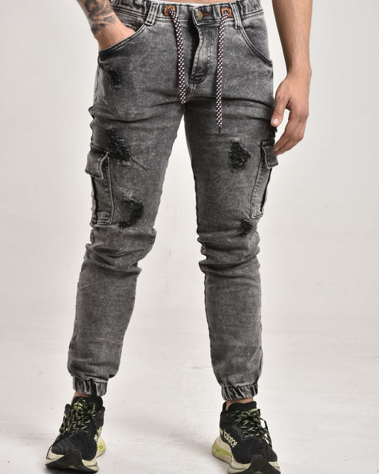 Camuflado en Jean gris