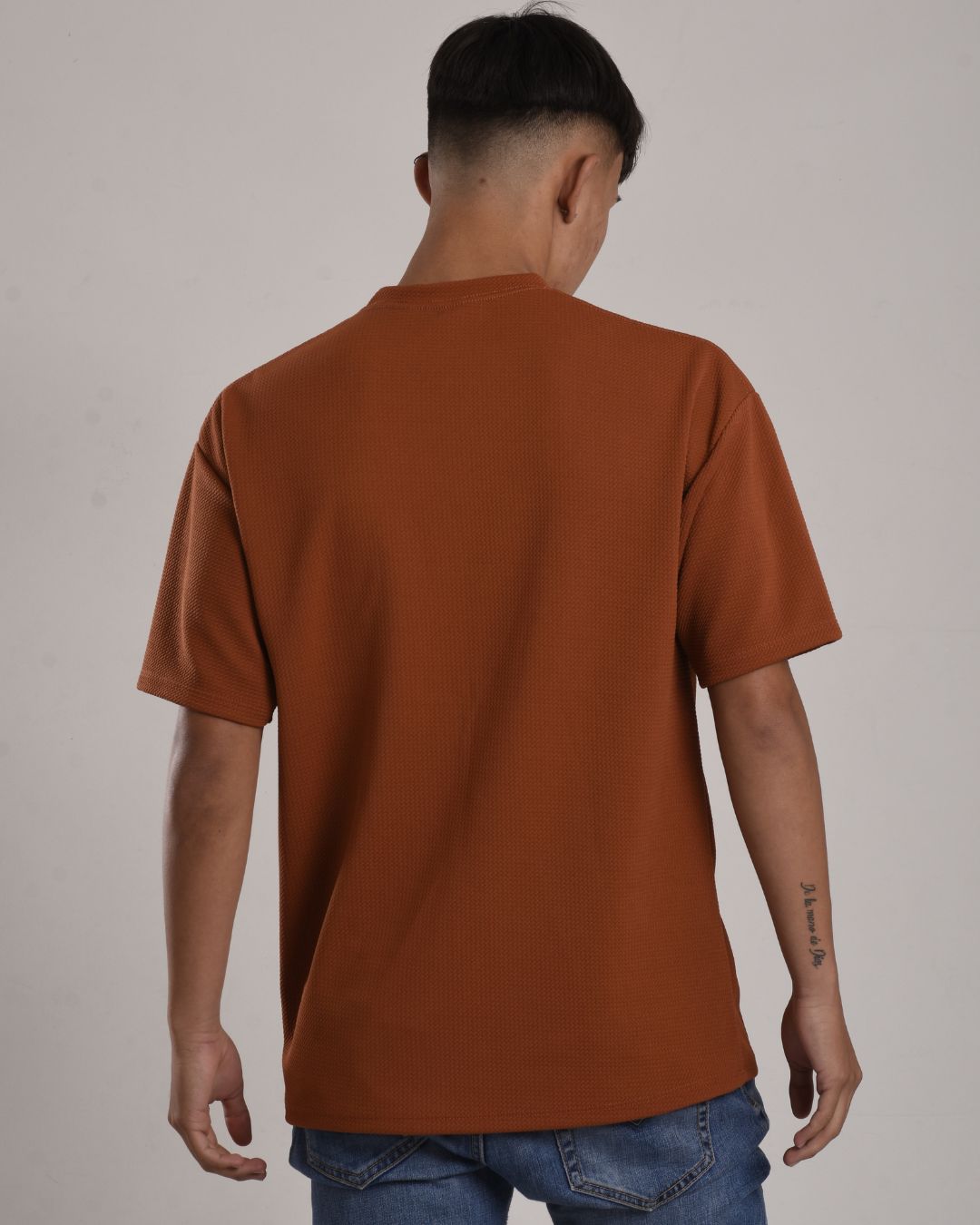 Oversize texturizada naranja