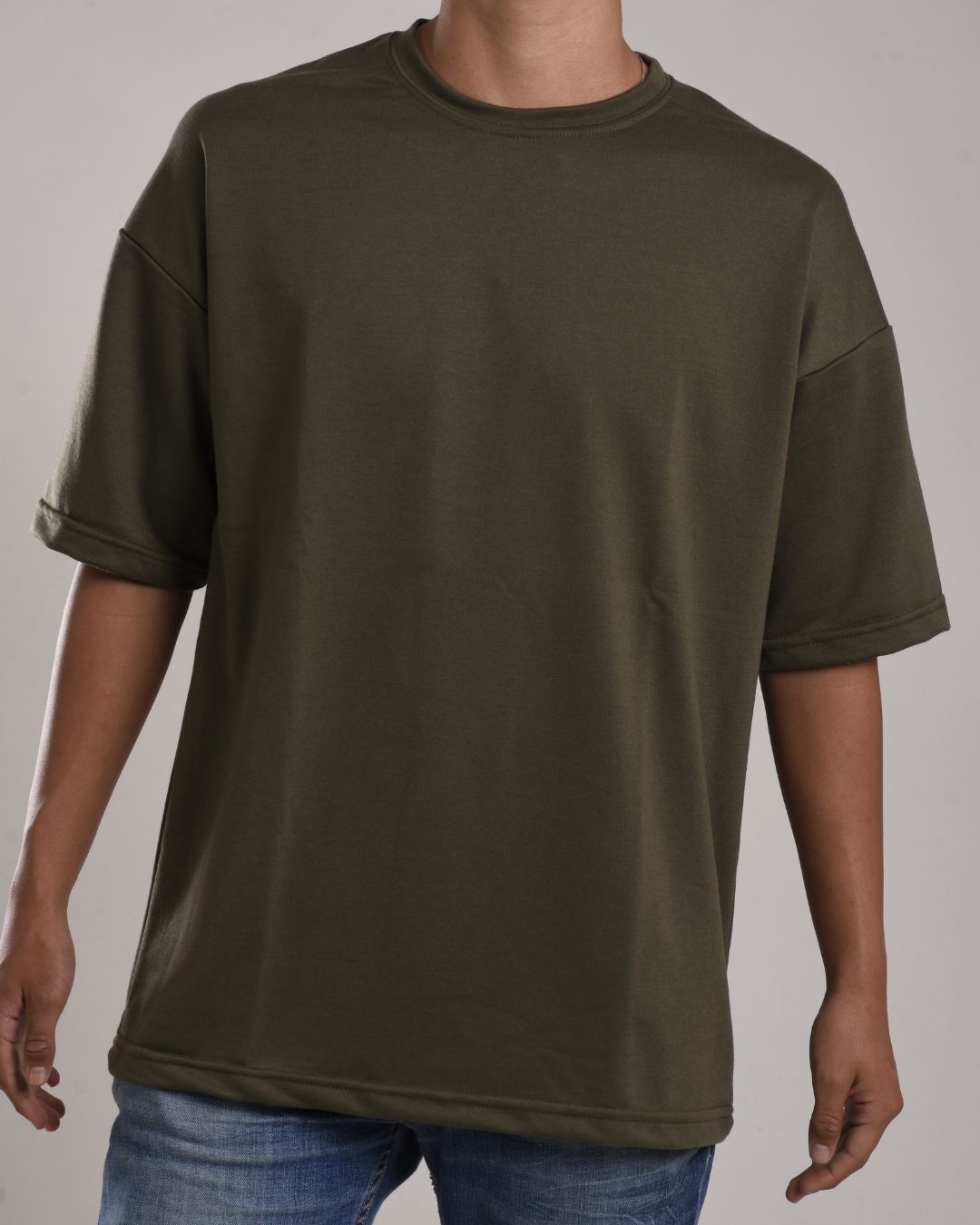 Burda oversize verde militar