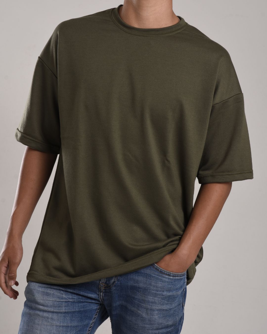 Burda oversize verde militar